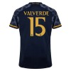 Maillot de Supporter Real Madrid Valverde 15 Extérieur 2023-24 Pour Homme